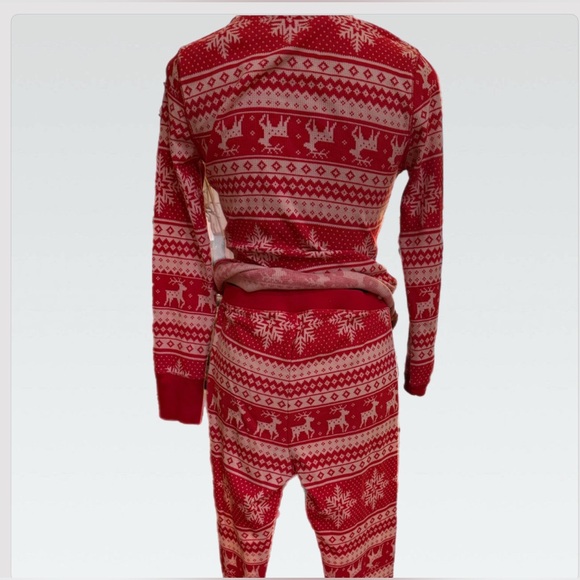 Old navy Red and White Patterned pajama set size s - Picture 9 of 16
